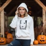 Sweat-shirt à capuche Femme Blondie avec un design de Blondie noir