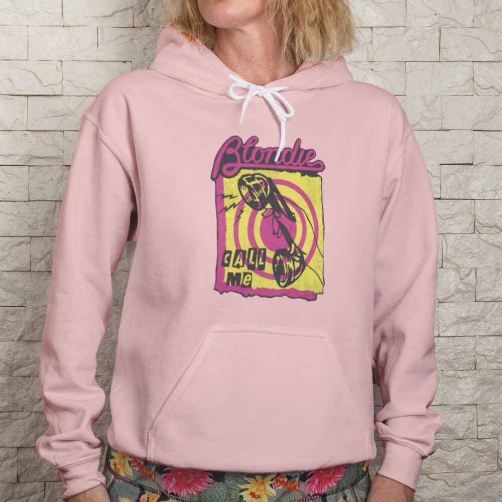Sweat-shirt à capuche Femme Blondie avec un design de Blondie Call Me