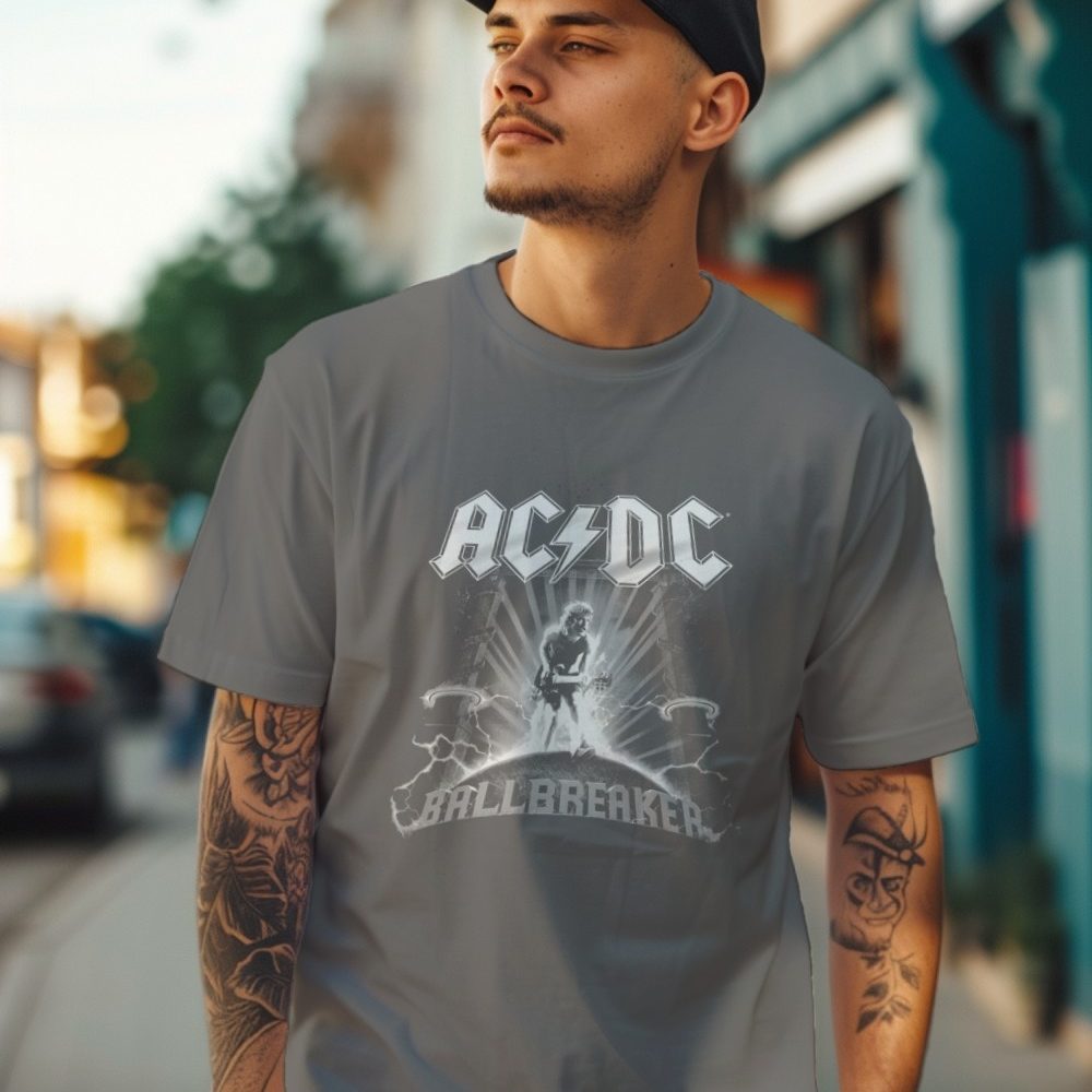 T-shirt Homme ACDC avec un design de ACDC BallBreaker