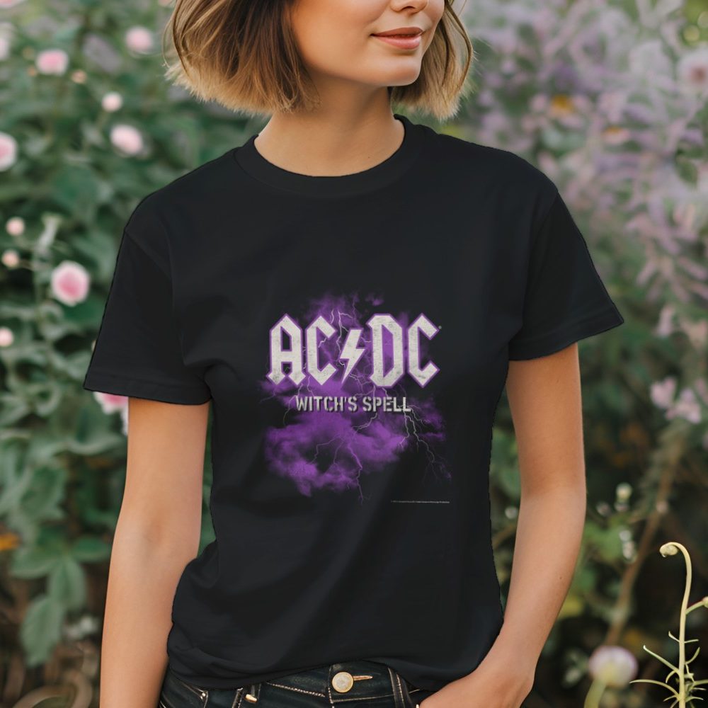 T-shirt Femme ACDC avec un design de ACDC Witch's Spell