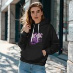 Sweat-shirt à capuche Femme ACDC avec un design de ACDC Witch's Spell