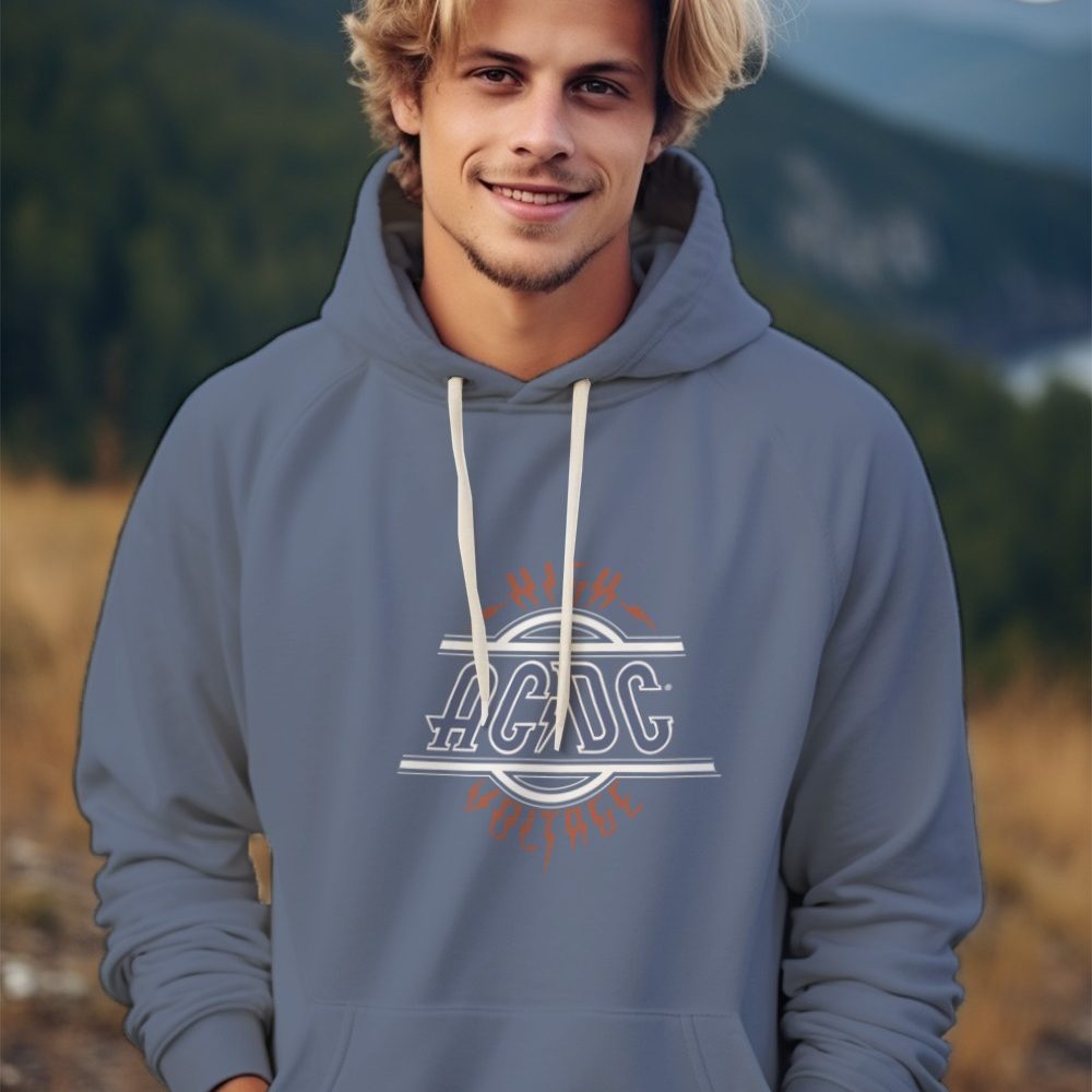 Sweat-shirt à capuche Homme ACDC avec un design de ACDC High Voltage