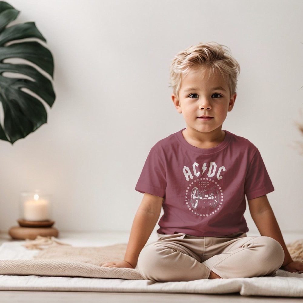 T-shirt Enfant ACDC avec un design de ACDC Canon