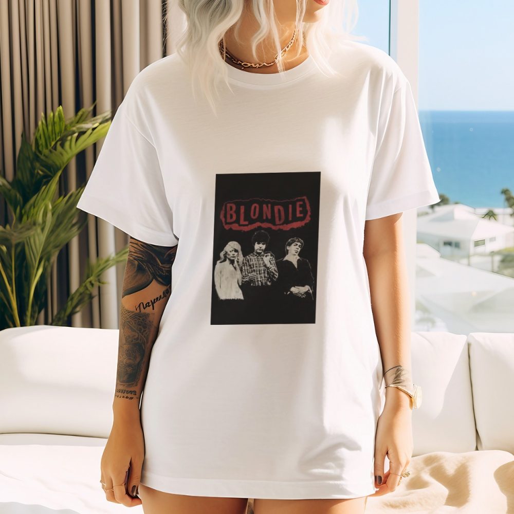 T-shirt oversize coton bio Femme Blondie avec un design de Blondie Group