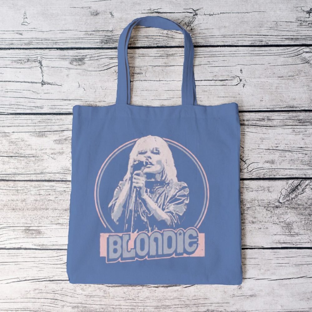 Tote bag coton bio Blondie avec un design de Blondie Micro