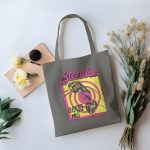 Tote bag coton bio Blondie avec un design de Blondie Call Me