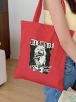 Tote bag coton bio Blondie avec un design de Blondie 1982