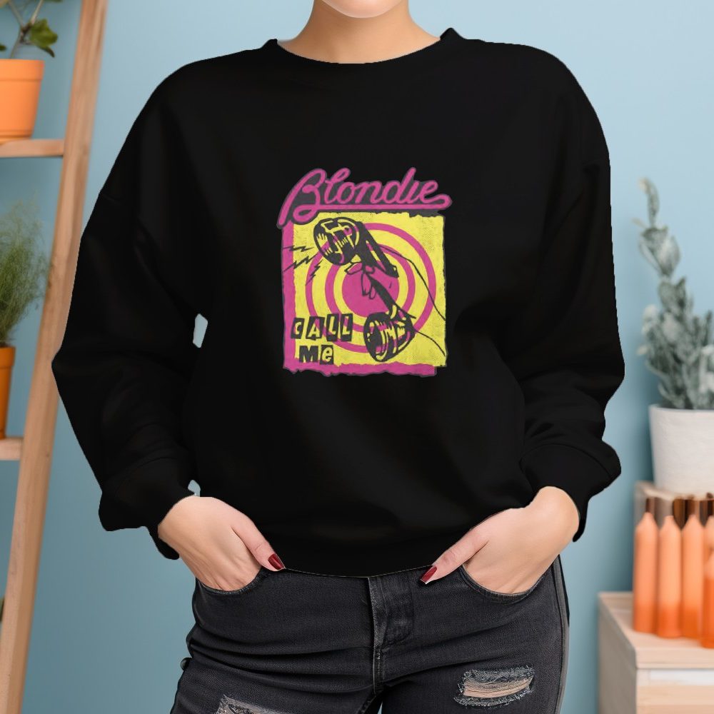 Sweat oversize coton bio Femme Blondie avec un design de Blondie Call Me