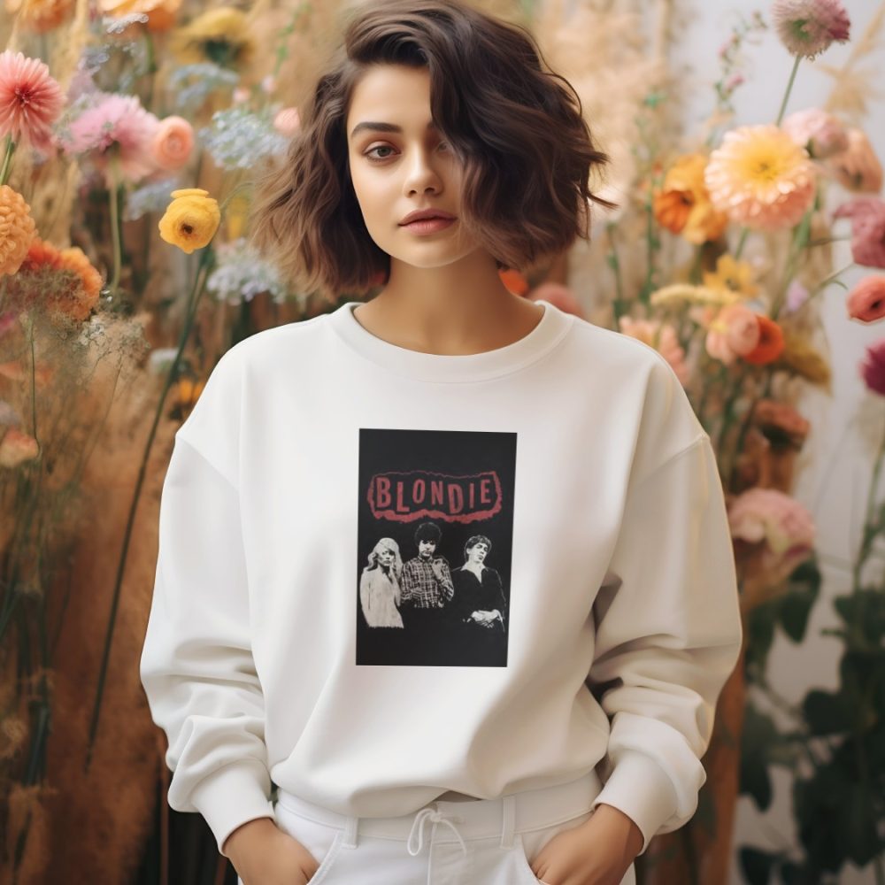 Sweat oversize coton bio Femme Blondie avec un design de Blondie Group