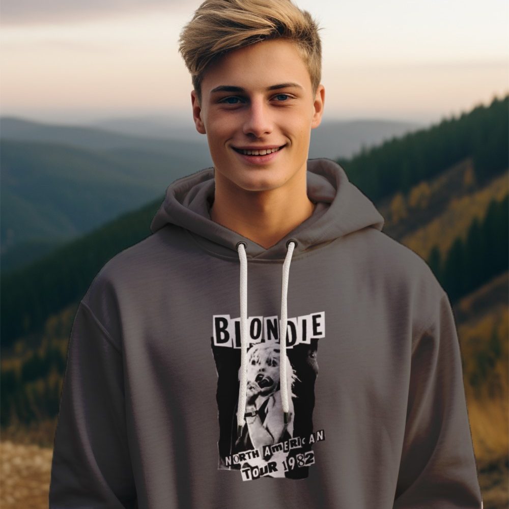 Pull à capuche Enfant Blondie avec un design de Blondie 1982