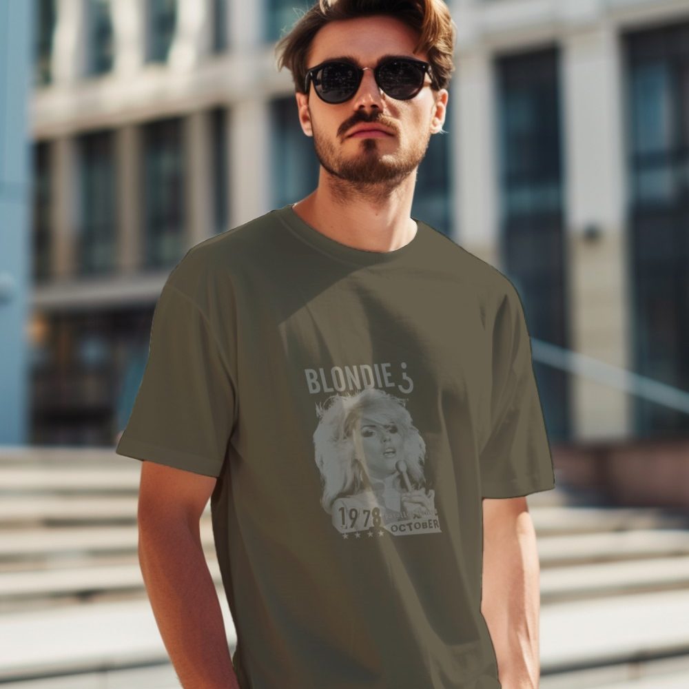 T-shirt Homme Blondie avec un design de Blondie 1978