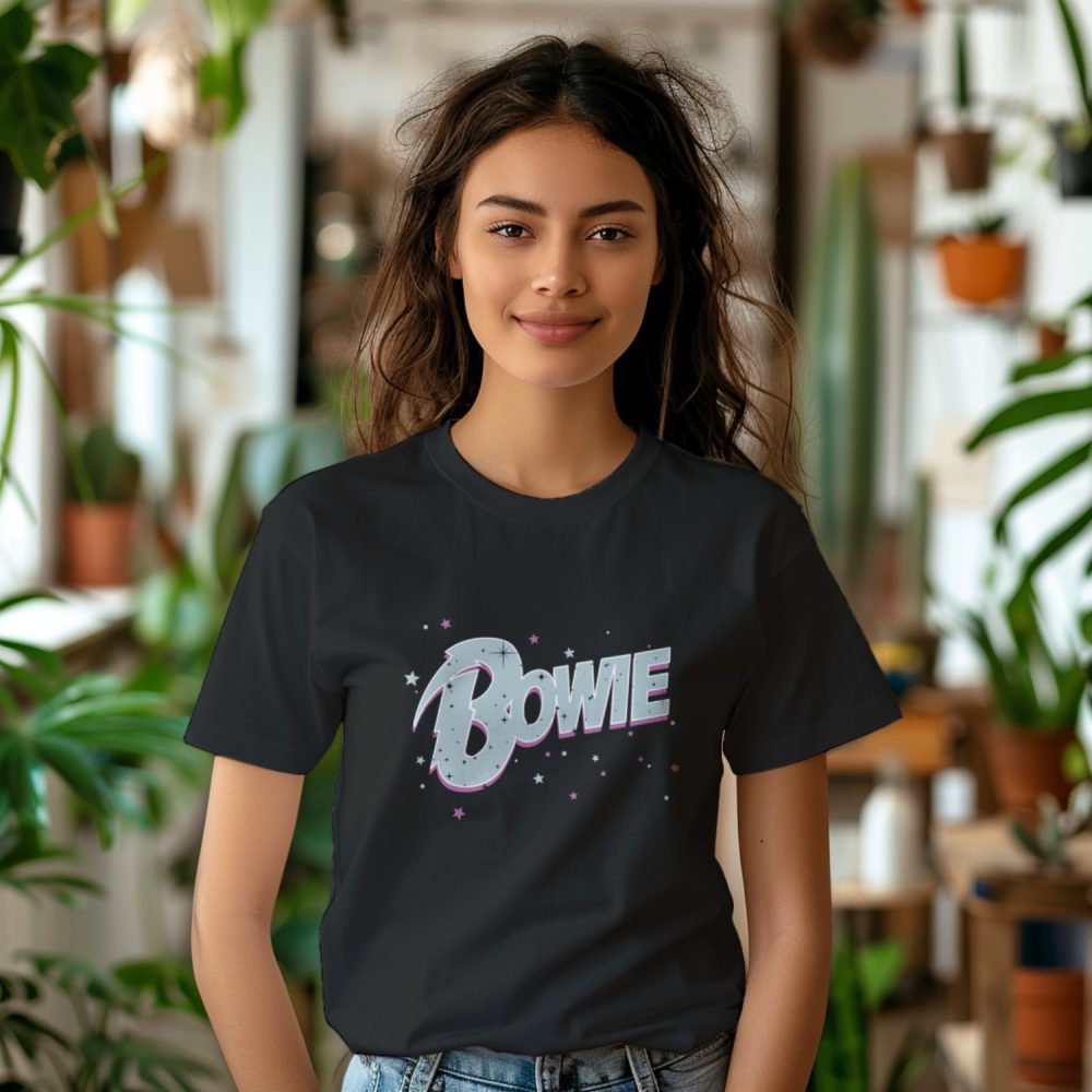 T-shirt Femme Bowie avec un design de Bowie Star