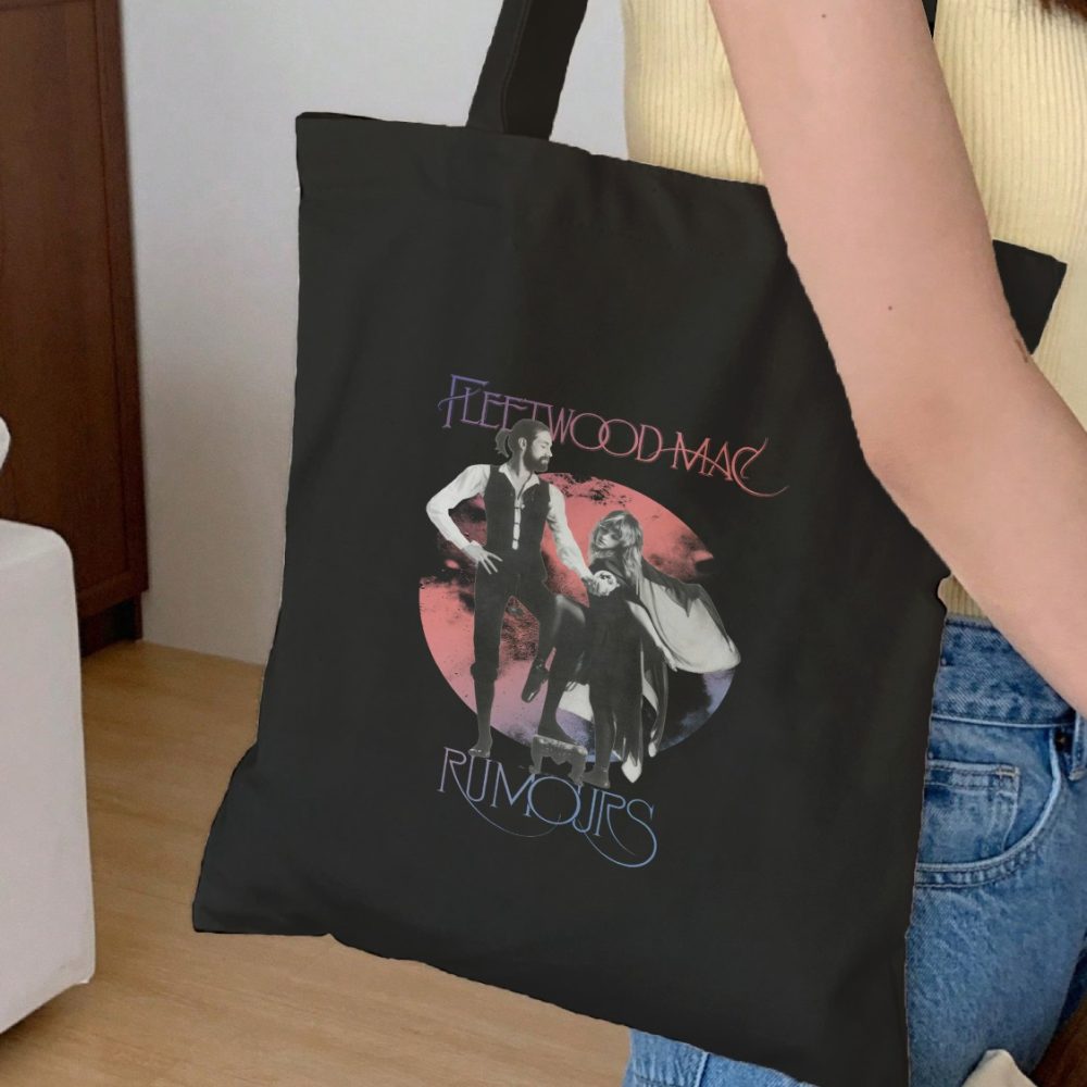 Tote bag coton bio Fleetwood Mac avec un design de Fleetwood Mac Rumours