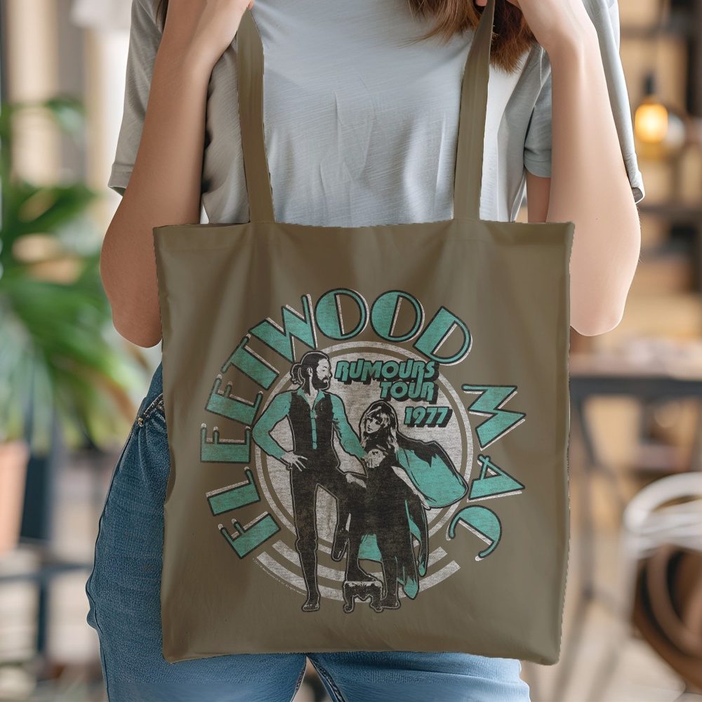 Tote bag coton bio Fleetwood Mac avec un design de Fleetwood Mac Rumours 1977