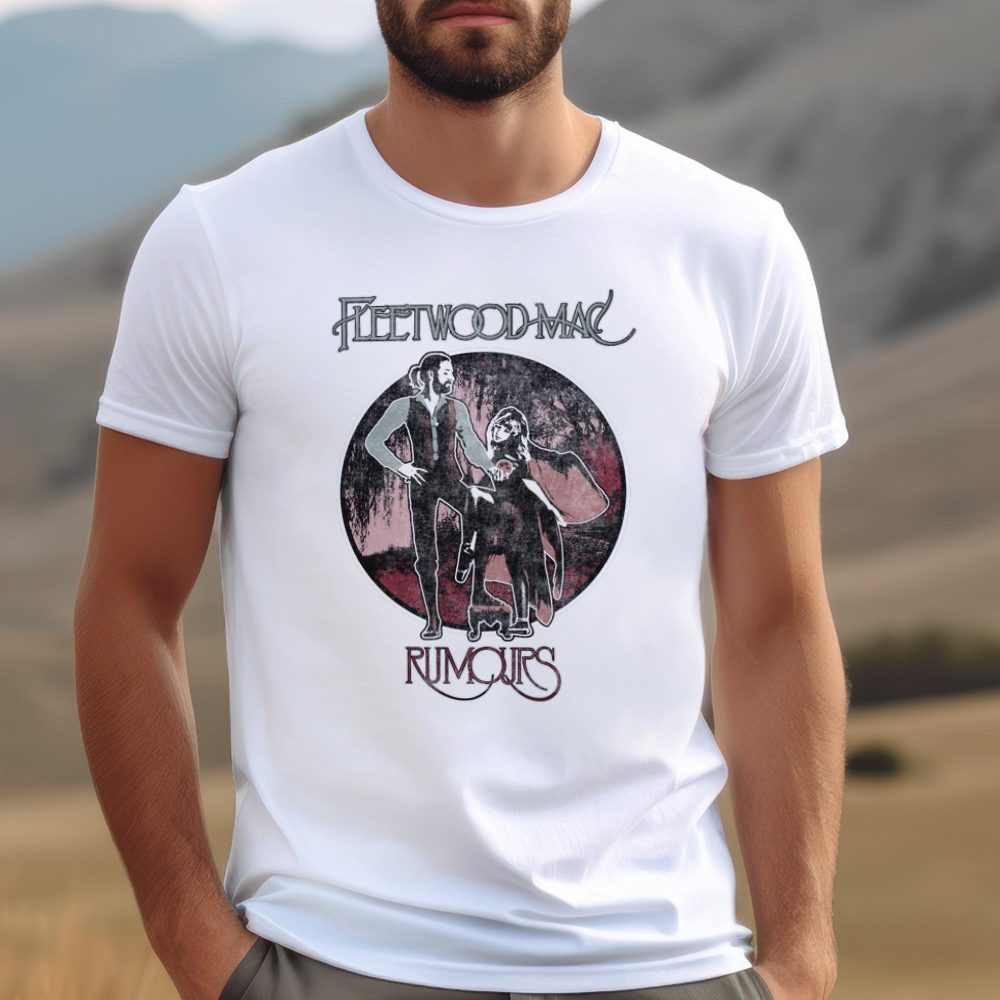 T-shirt Homme Fleetwood Mac avec un design de Fleetwood Mac Rumours noir