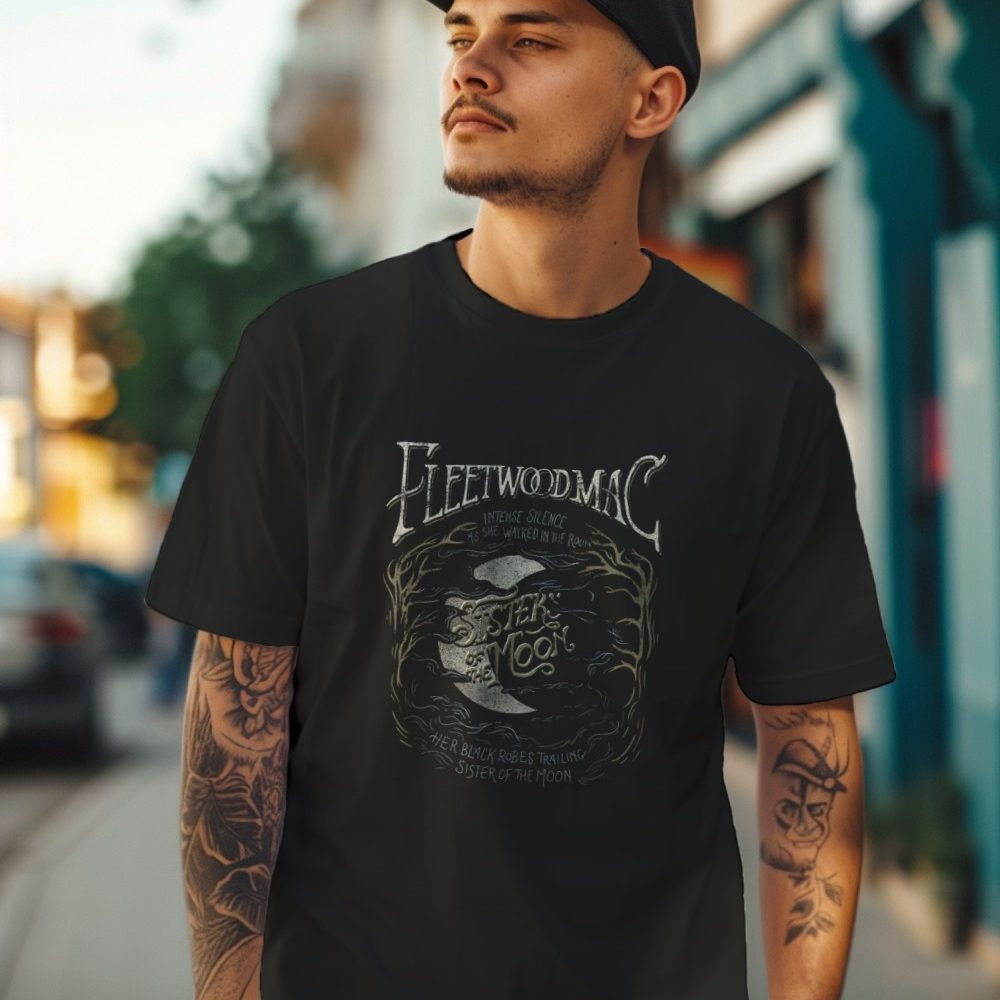 T-shirt Homme Fleetwood Mac avec un design de Fleetwood Mac Sisters Of The Moon