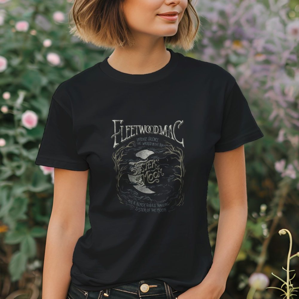 T-shirt Femme Fleetwood Mac avec un design de Fleetwood Mac Sisters Of The Moon