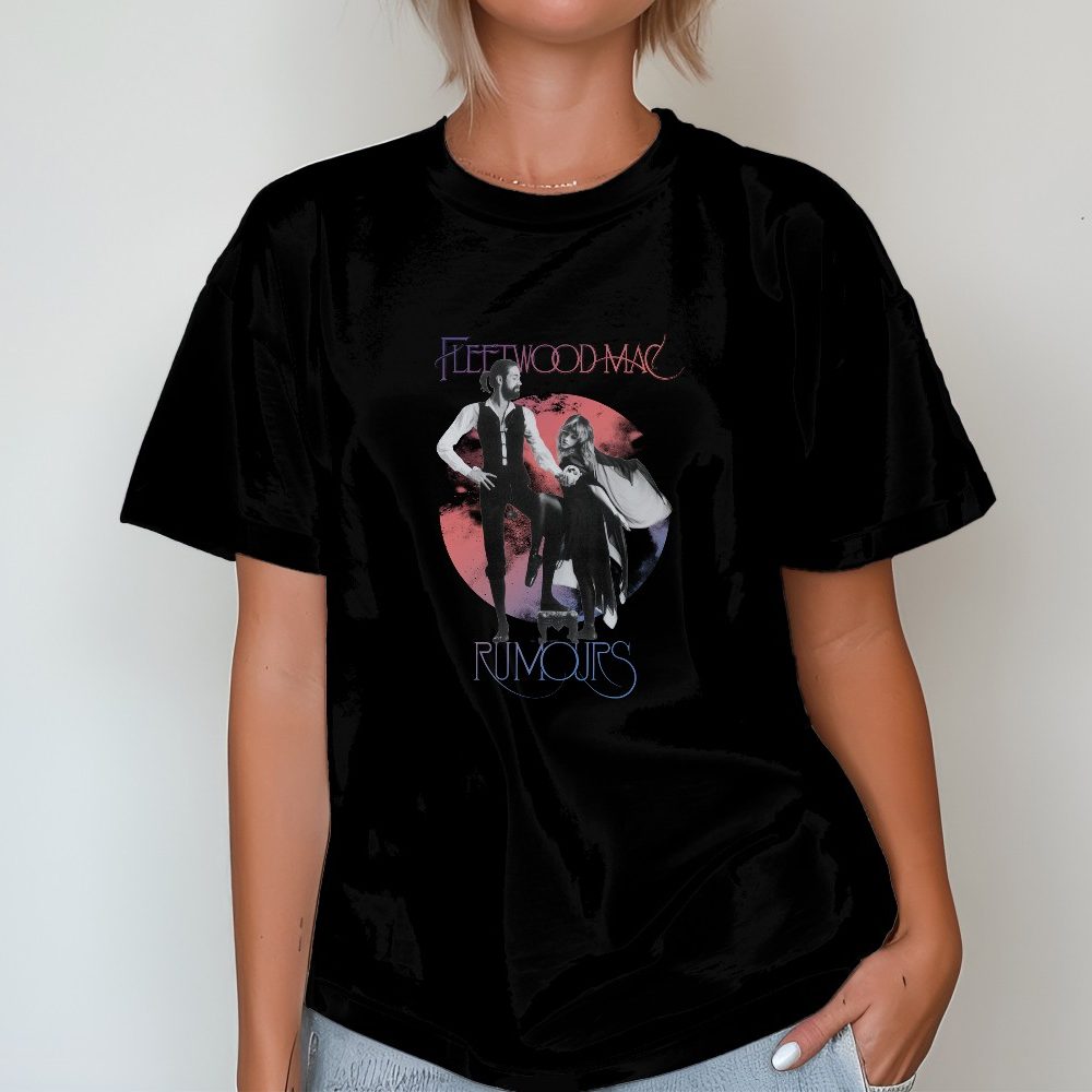 T-shirt oversize coton bio Femme Fleetwood Mac avec un design de Fleetwood Mac Rumours