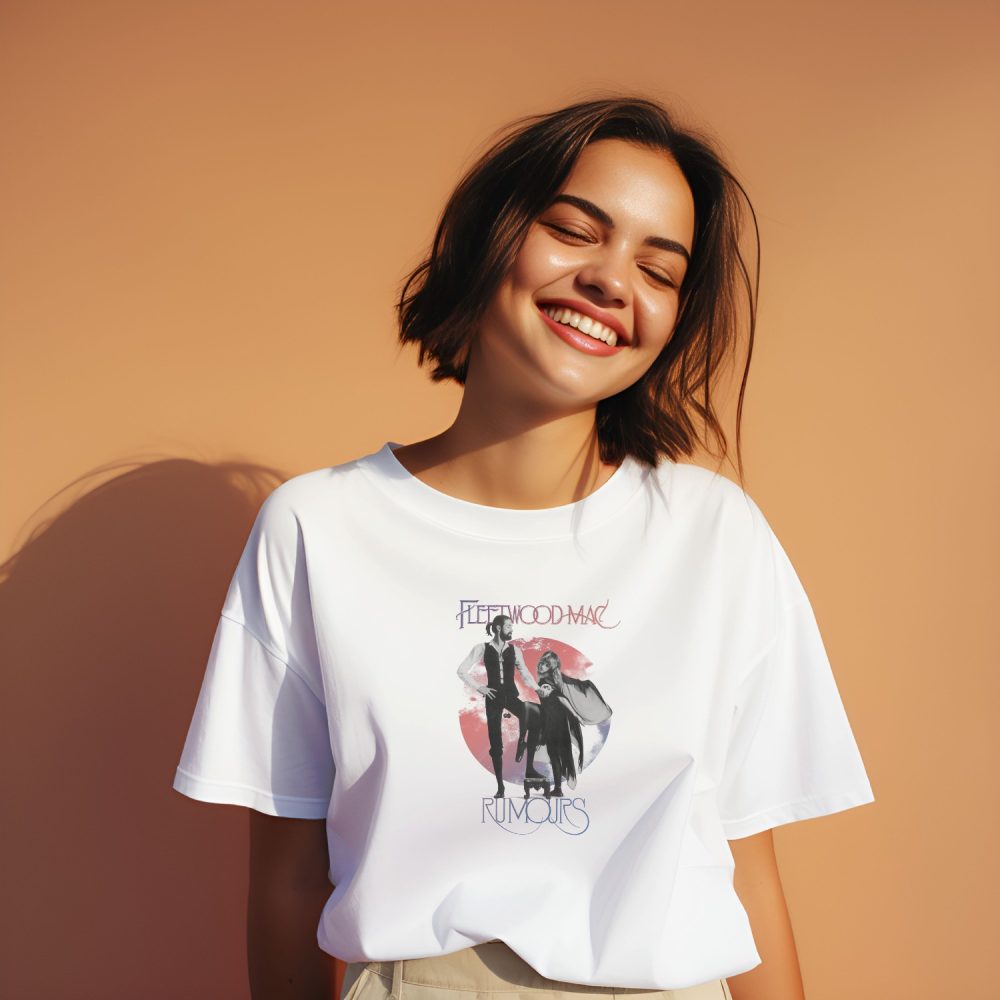 T-shirt oversize coton bio Femme Fleetwood Mac avec un design de Fleetwood Mac Rumours