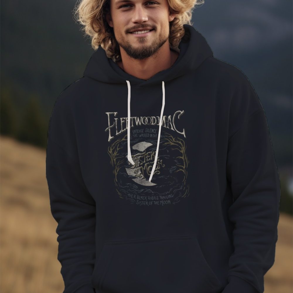 Sweat-shirt à capuche Homme Fleetwood Mac avec un design de Fleetwood Mac Sisters Of The Moon