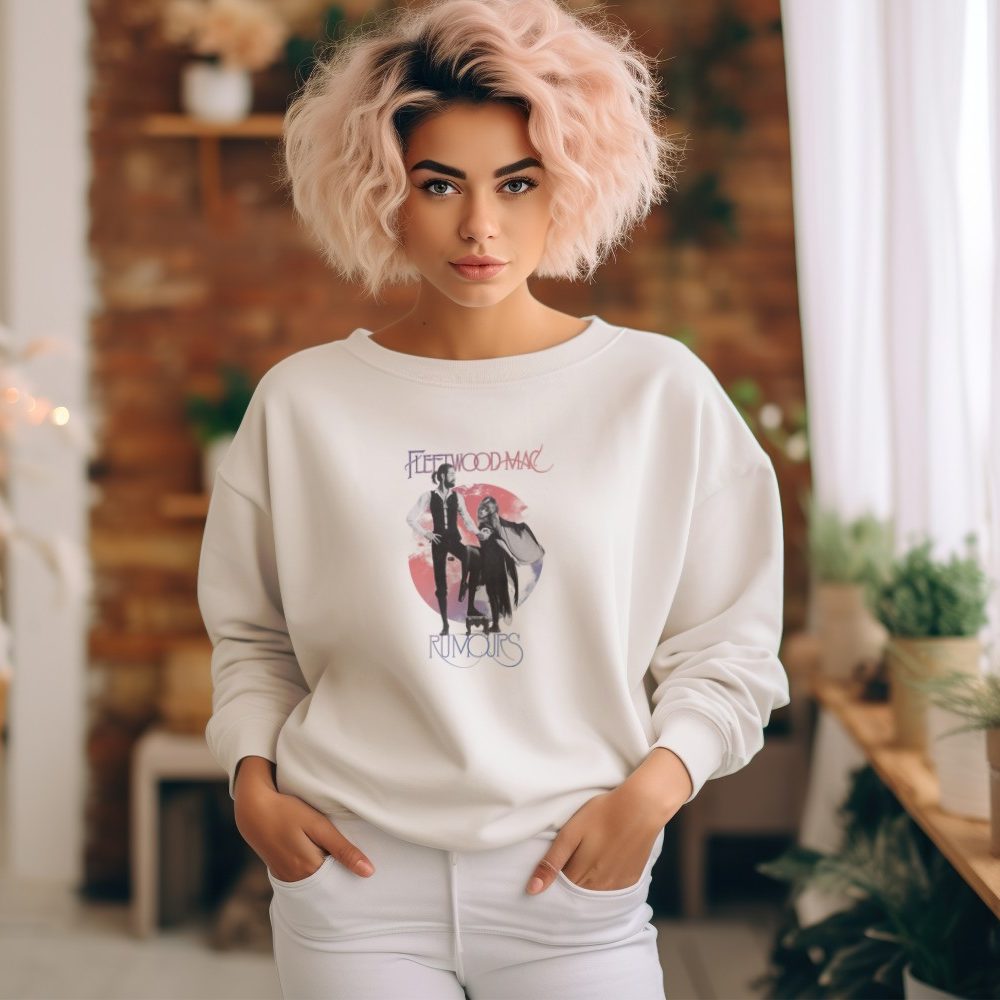 Sweat oversize coton bio Femme Fleetwood Mac avec un design de Fleetwood Mac Rumours