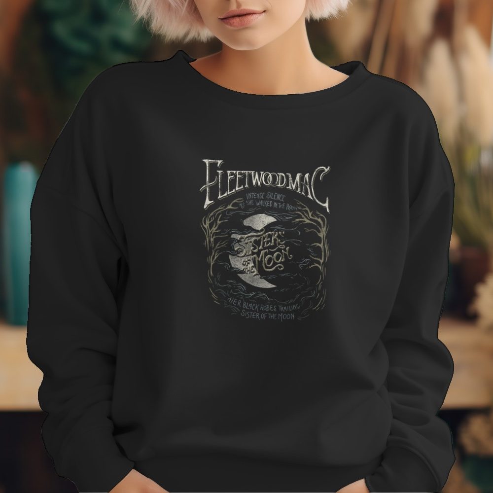 Sweat oversize coton bio Femme Fleetwood Mac avec un design de Fleetwood Mac Sisters Of The Moon