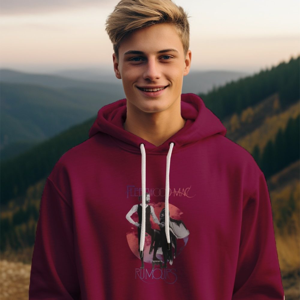 Pull à capuche Enfant Fleetwood Mac avec un design de Fleetwood Mac Rumours
