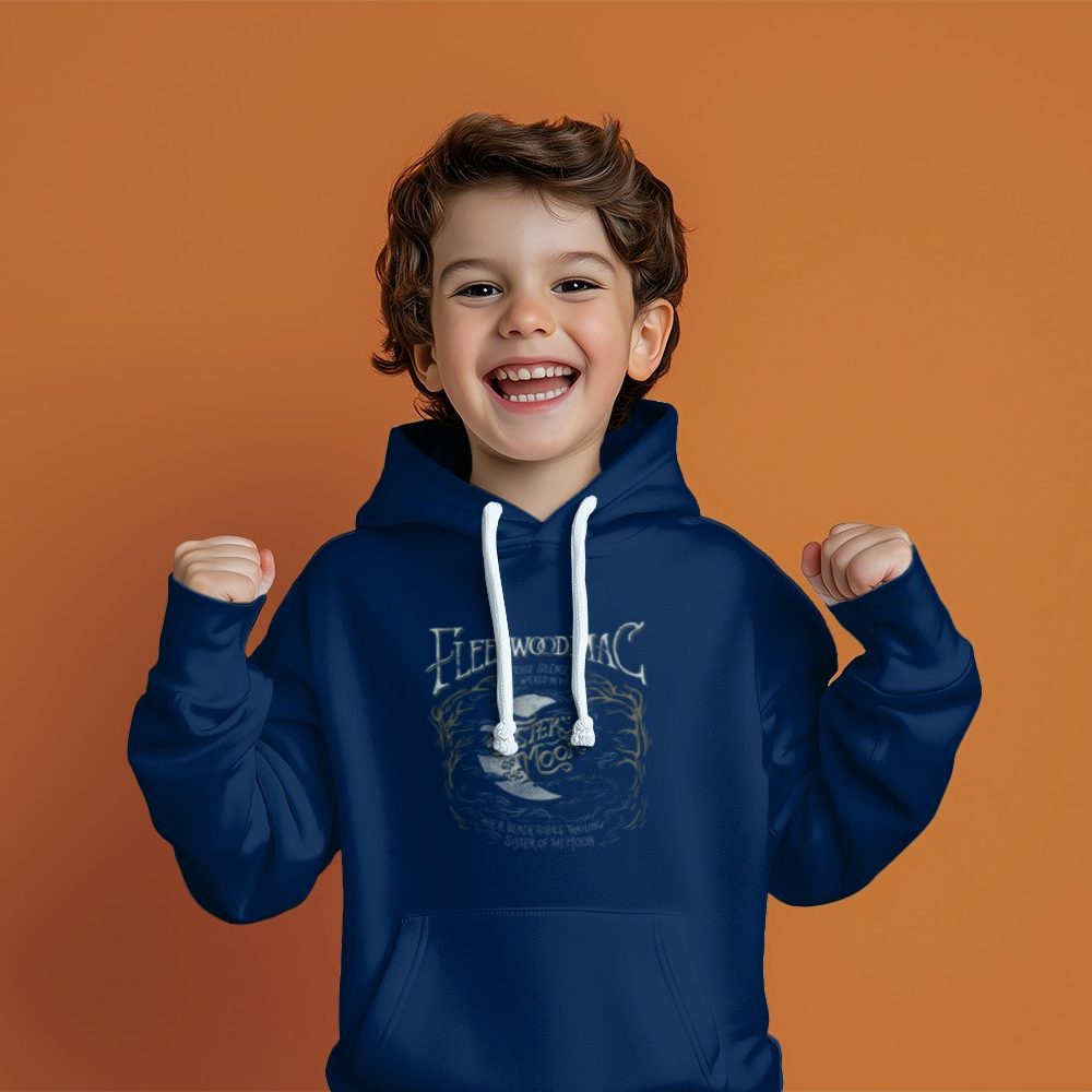 Pull à capuche Enfant Fleetwood Mac avec un design de Fleetwood Mac Sisters Of The Moon