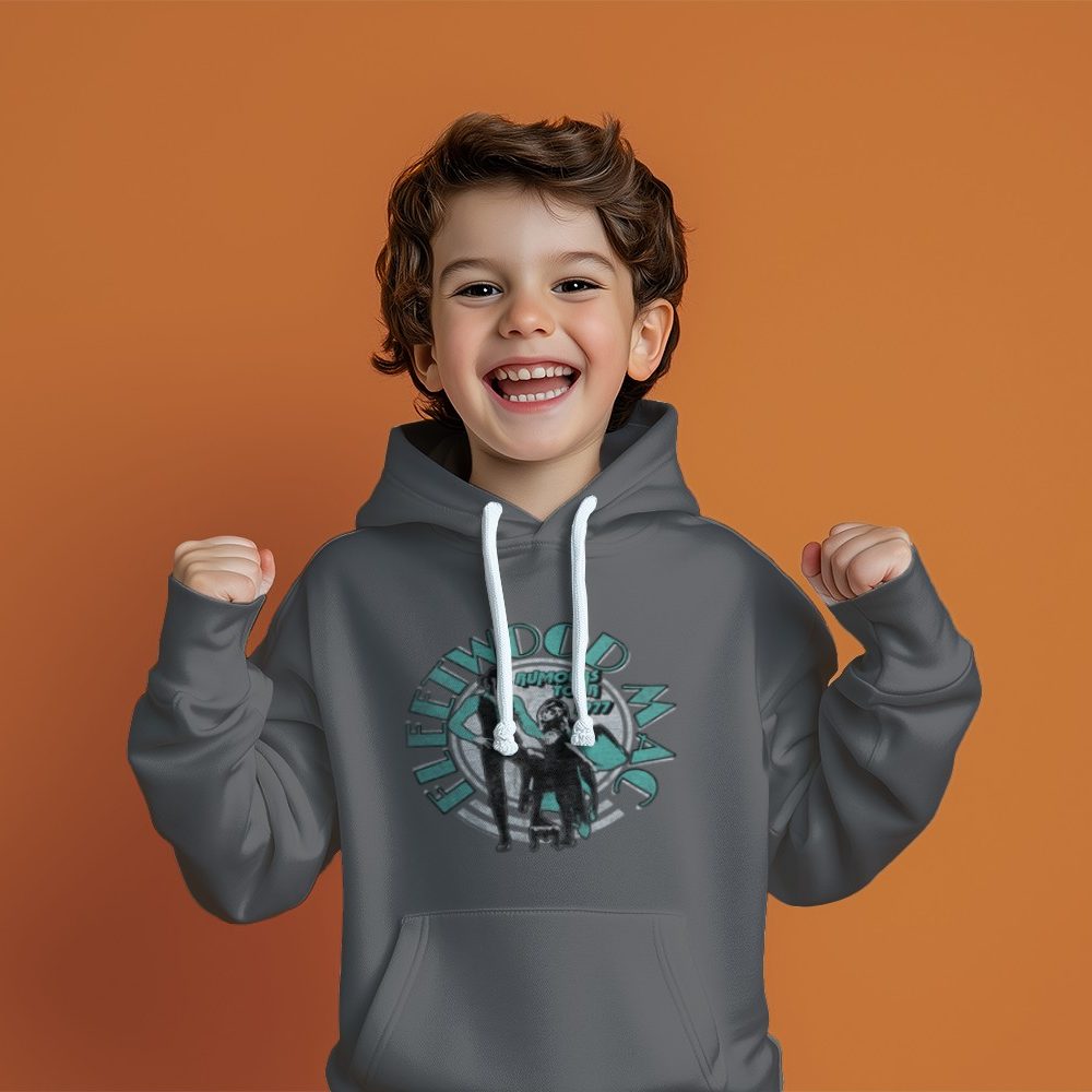 Pull à capuche Enfant Fleetwood Mac avec un design de Fleetwood Mac Rumours 1977