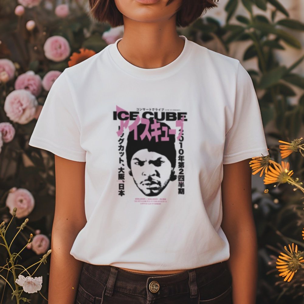 T-shirt Femme Ice Cube avec un design de Ice Cube Live Japan