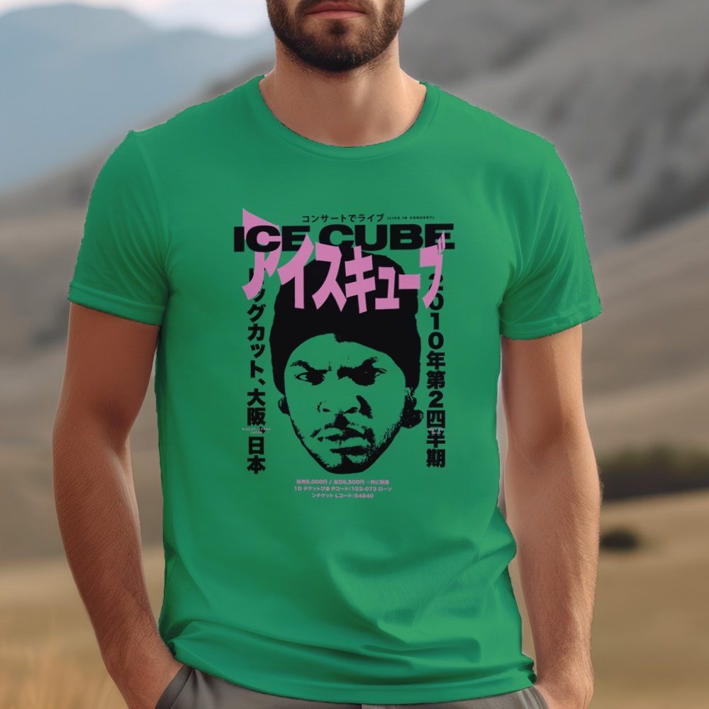 T-shirt Homme Ice Cube avec un design de Ice Cube Live Japan