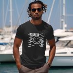 T-shirt Homme Nirvana avec un design de Nirvana Negative Creep blanc