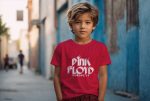 T-shirt Enfant Pink Floyd avec un design de Pink Floyd Europe 77 blanc