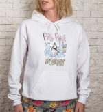Sweat-shirt à capuche Femme Pink Floyd avec un design de Pink Floyd In Concert noir