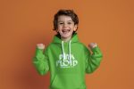 Pull à capuche Enfant Pink Floyd avec un design de Pink Floyd Europe 77 blanc