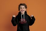 Pull à capuche Enfant Pink Floyd avec un design de Pink Floyd Europe 77 rouge