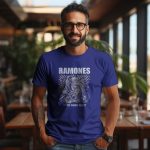 T-shirt Homme Ramones avec un design de Ramones Do You Wanna Dance?