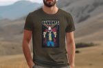 T-shirt Homme Ramones avec un design de Ramones Squelette Gabba Gabba