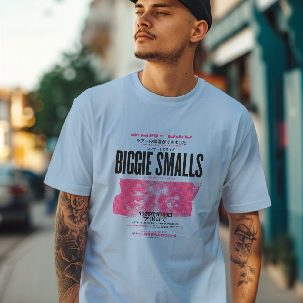 T-shirt Homme The notorious B.I.G avec un design de The Notorious B.I.G. Biggie Smalls