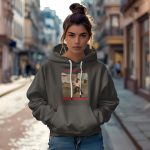 Sweat-shirt à capuche Femme The notorious B.I.G avec un design de The Notorious B.I.G. Story To Tell