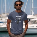 T-shirt Homme Bluelock avec un design de Bluelock Kick Off blanc