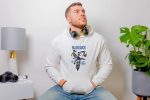 Sweat-shirt à capuche Homme Bluelock avec un design de Bluelock Kick Off bleu