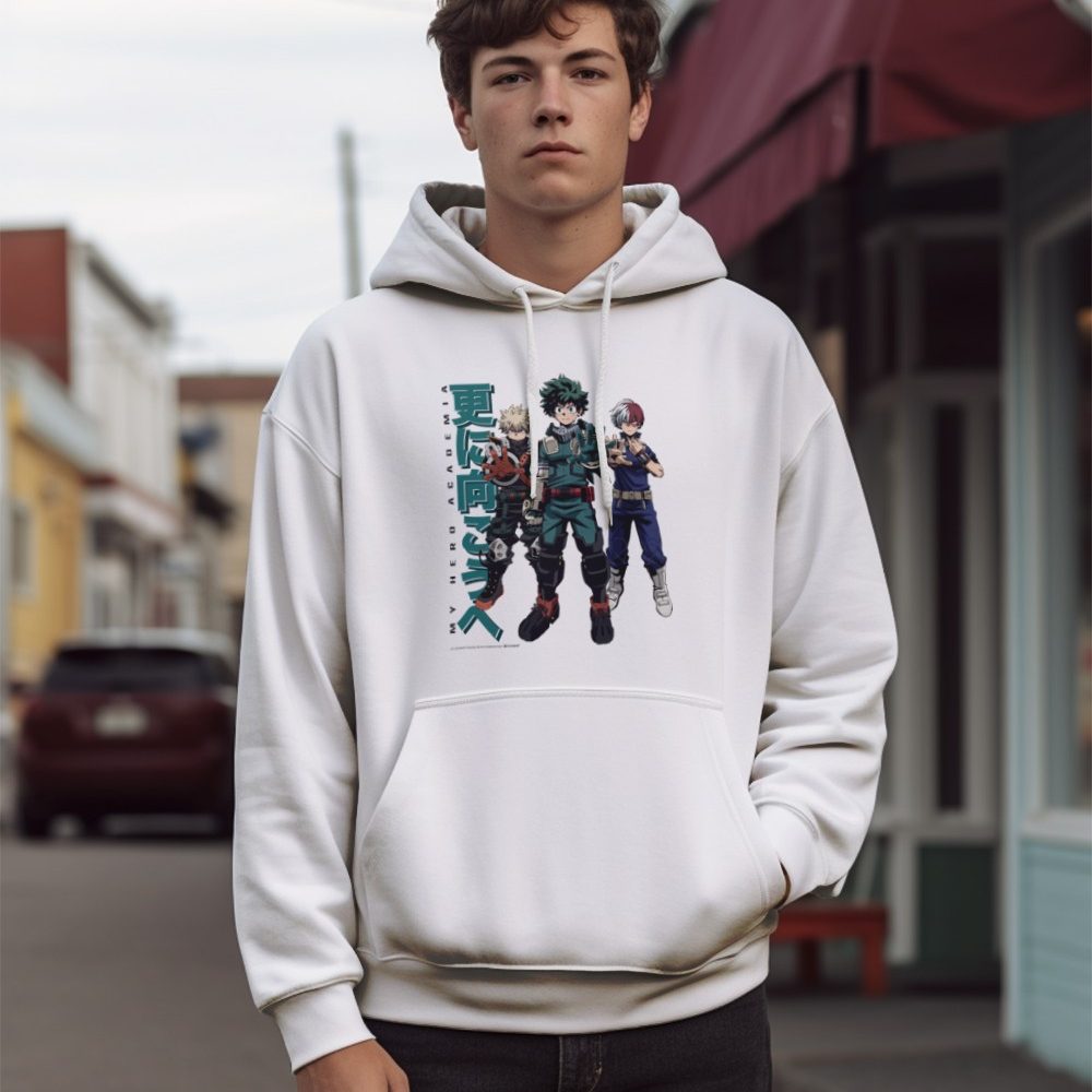 Sweat-shirt à capuche Homme My Hero Academia avec un design de My Hero Academia Boys