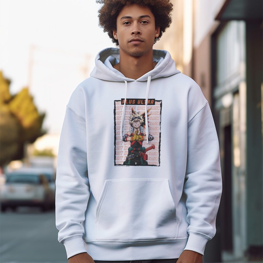 Sweat-shirt à capuche Homme My Hero Academia avec un design de My Hero Academia Katsuki Bakugo