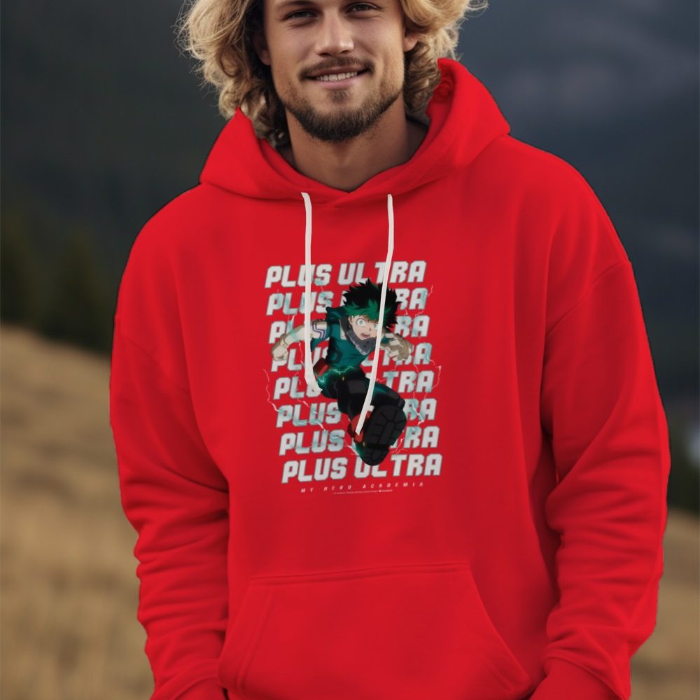 Sweat-shirt à capuche Homme My Hero Academia avec un design de My Hero Academia Plus Ultra