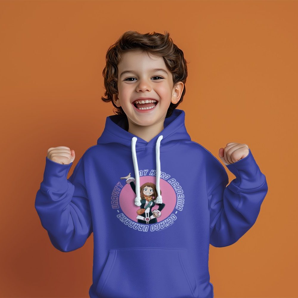 Pull à capuche Enfant My Hero Academia avec un design de My Hero Academia Circle Uravity