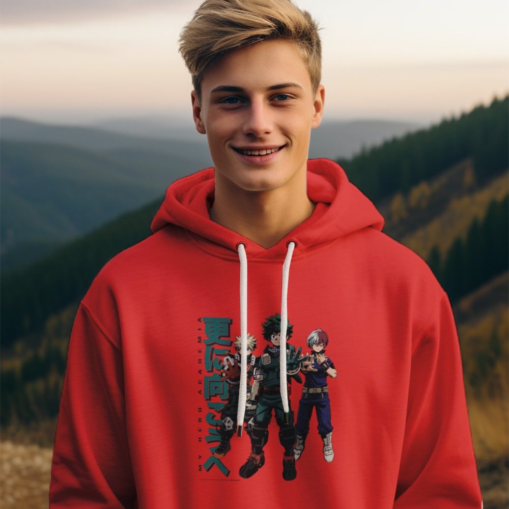 Pull à capuche Enfant My Hero Academia avec un design de My Hero Academia Boys