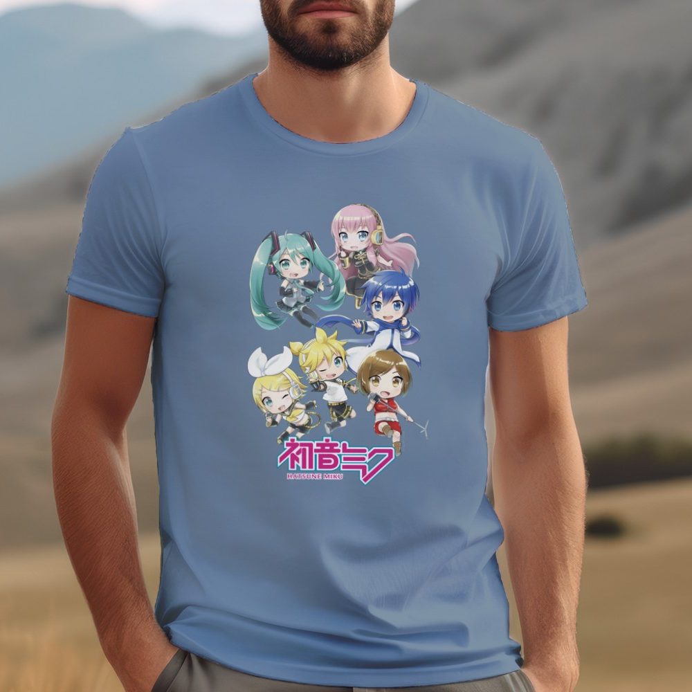 T-shirt Homme Hatsune Miku avec un design de Hatsune Miku Crew