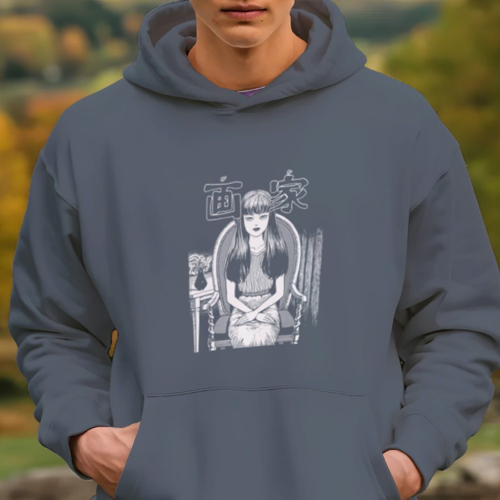 Sweat-shirt à capuche Homme Junji Ito Collection avec un design de Junji Ito Collection Woman