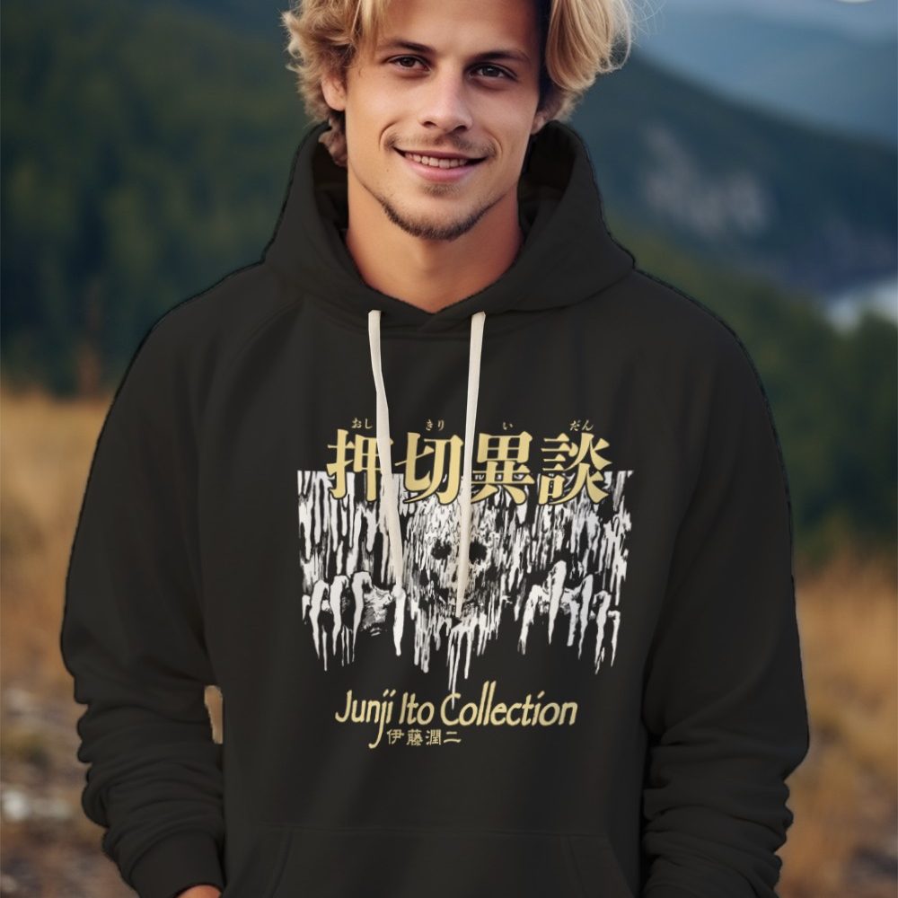 Sweat-shirt à capuche Homme Junji Ito Collection avec un design de Junji Ito Collection Hallucinations Hands
